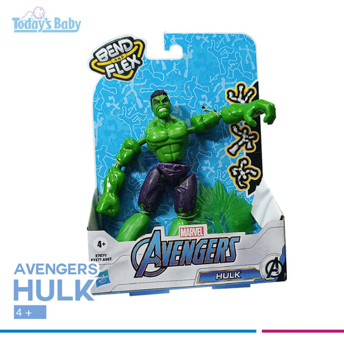 avengers bend and flex hulk para bebé