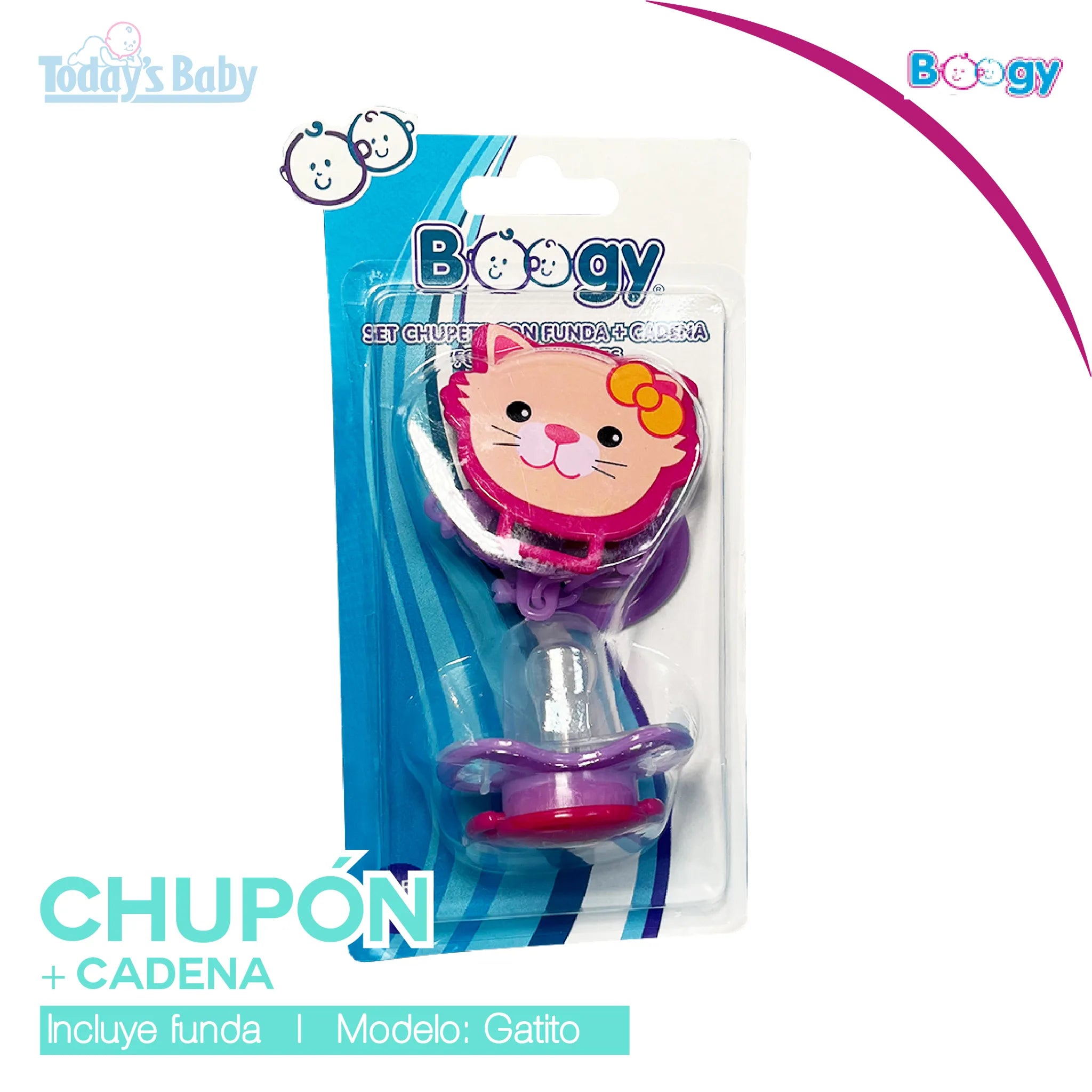 Chupón con sujetador Boogy