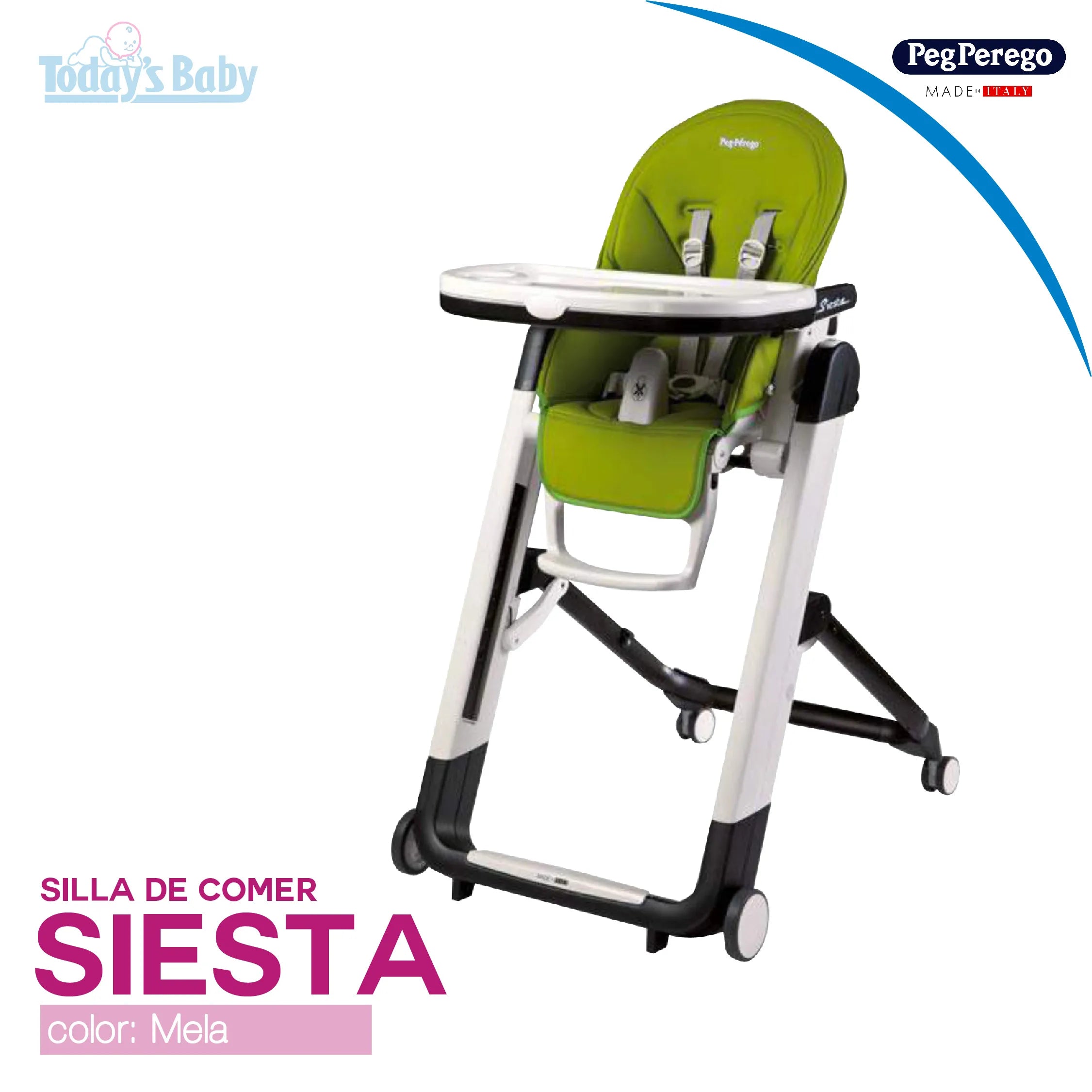 Silla de comer Siesta Mela Peg Perego
