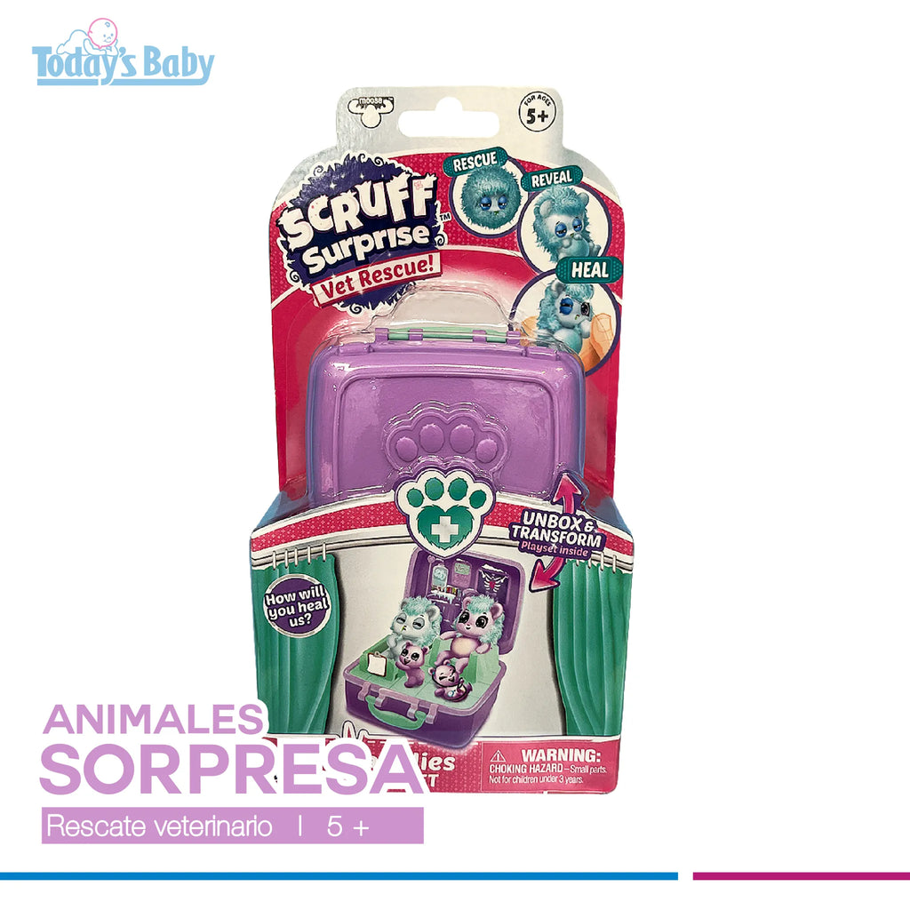 Animales sorpresa Rescate Veterinario