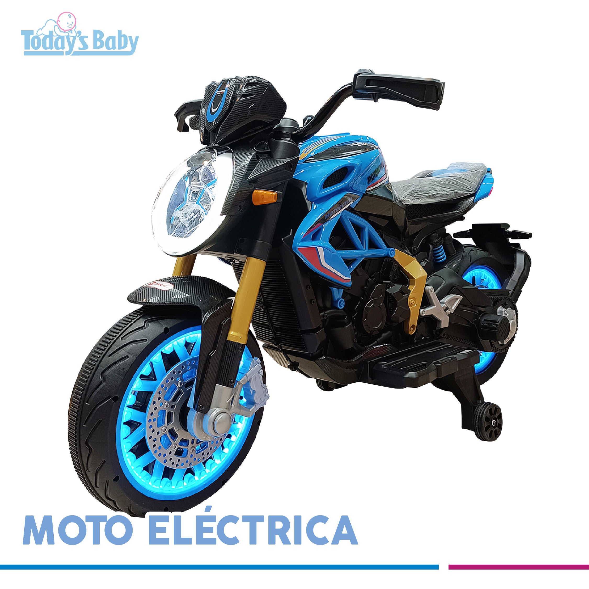 moto deportiva moody 6678 para bebé