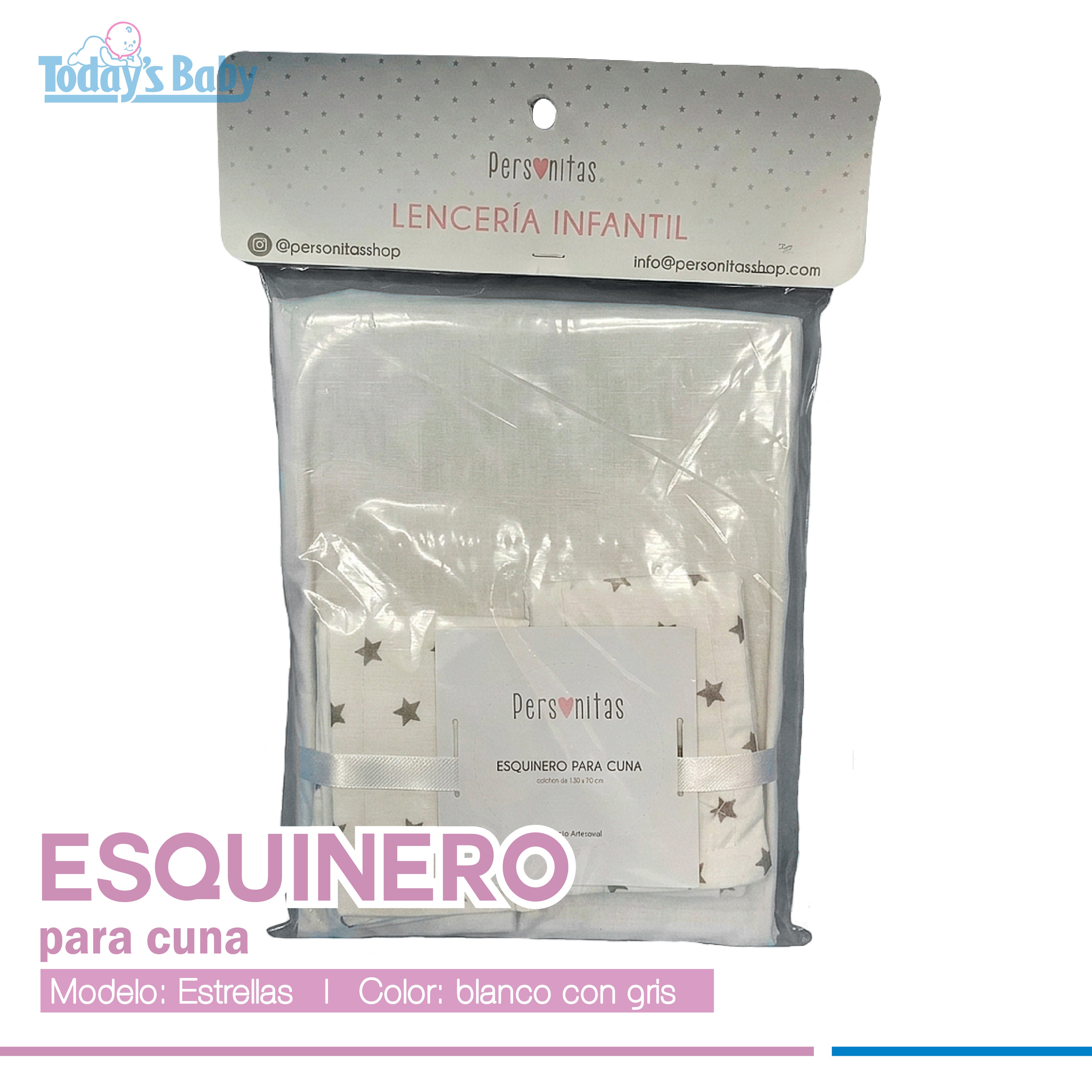 sabana esquinero para cunas personitas para bebé