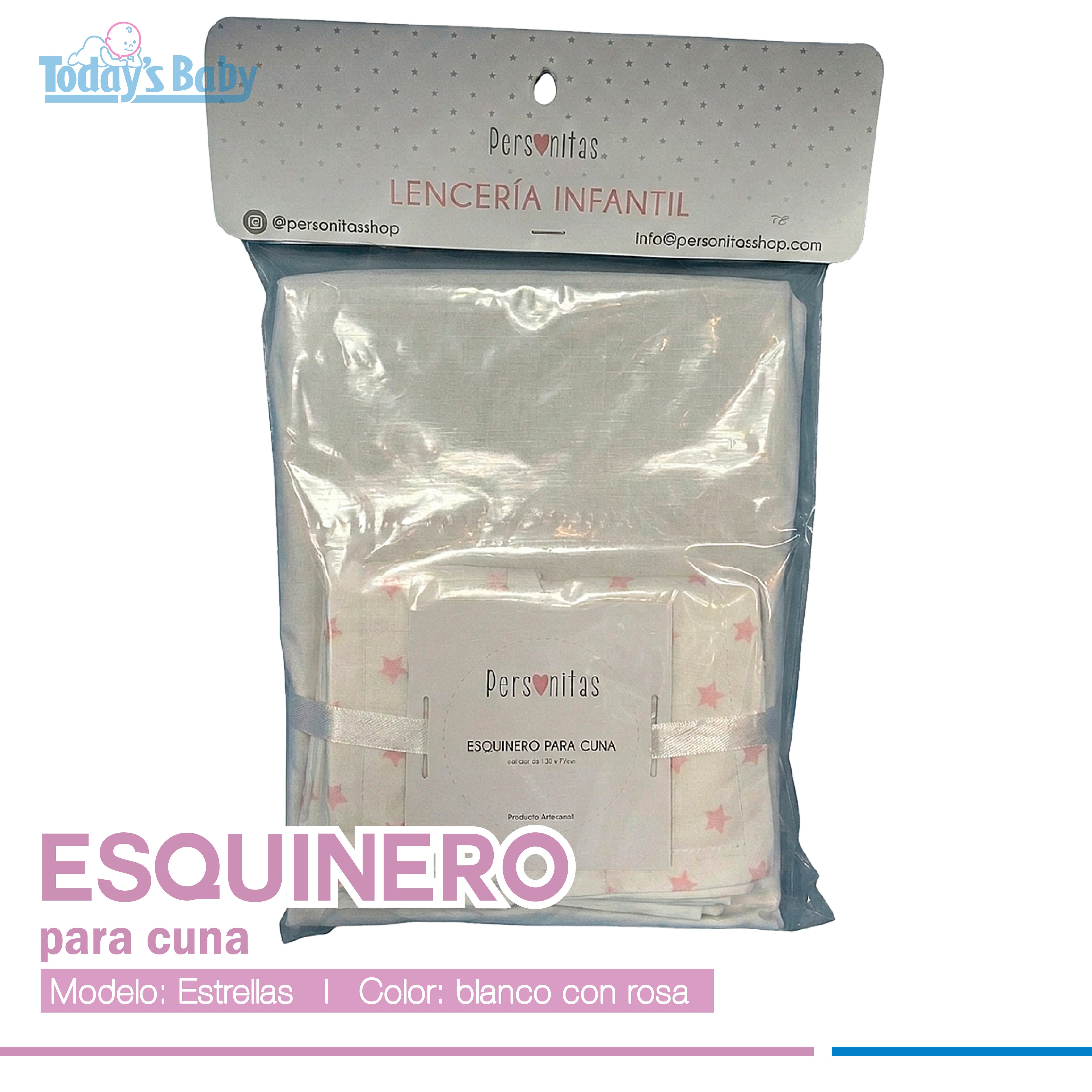 sabana esquinero para cunas personitas para bebé