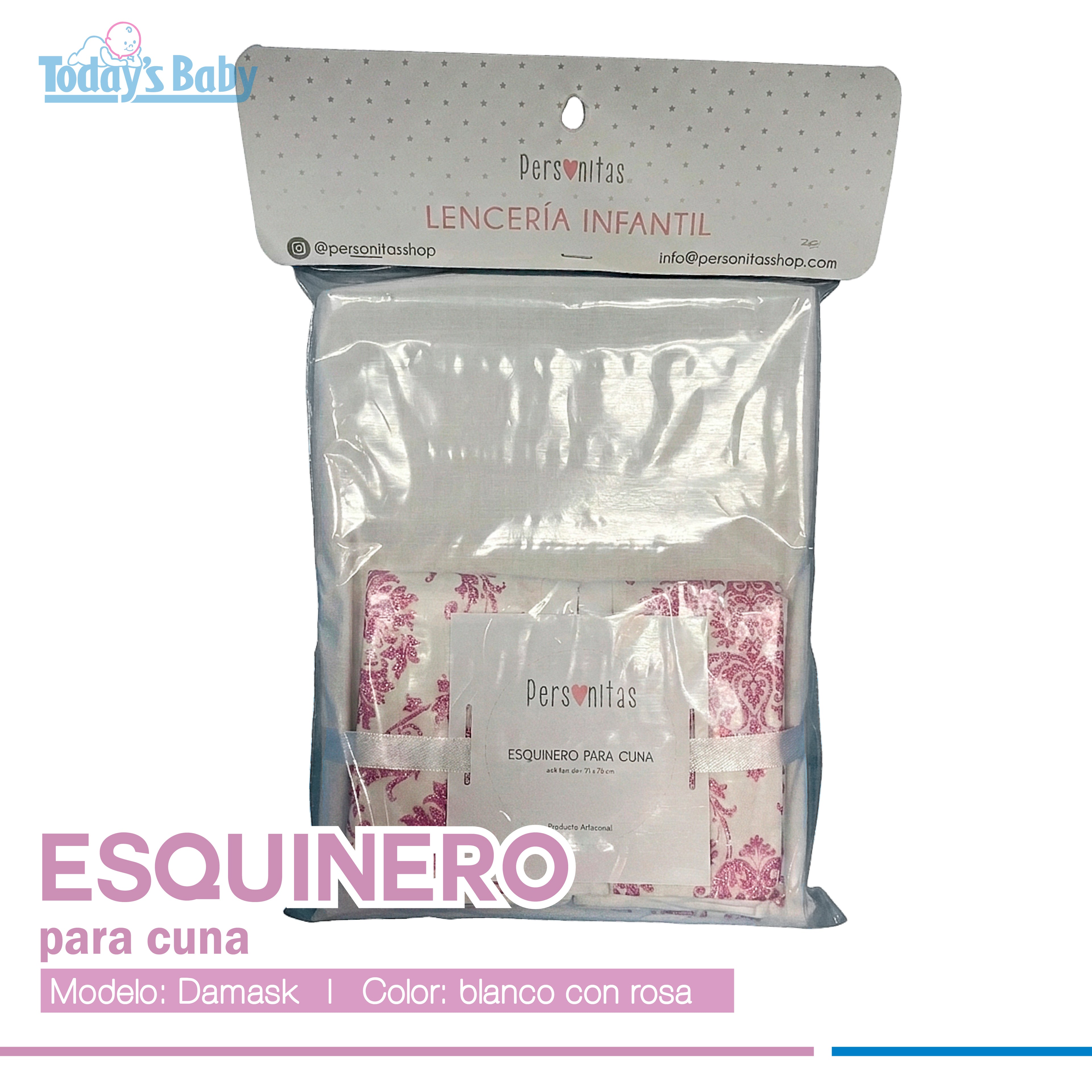 sabana esquinero para cunas personitas para bebé