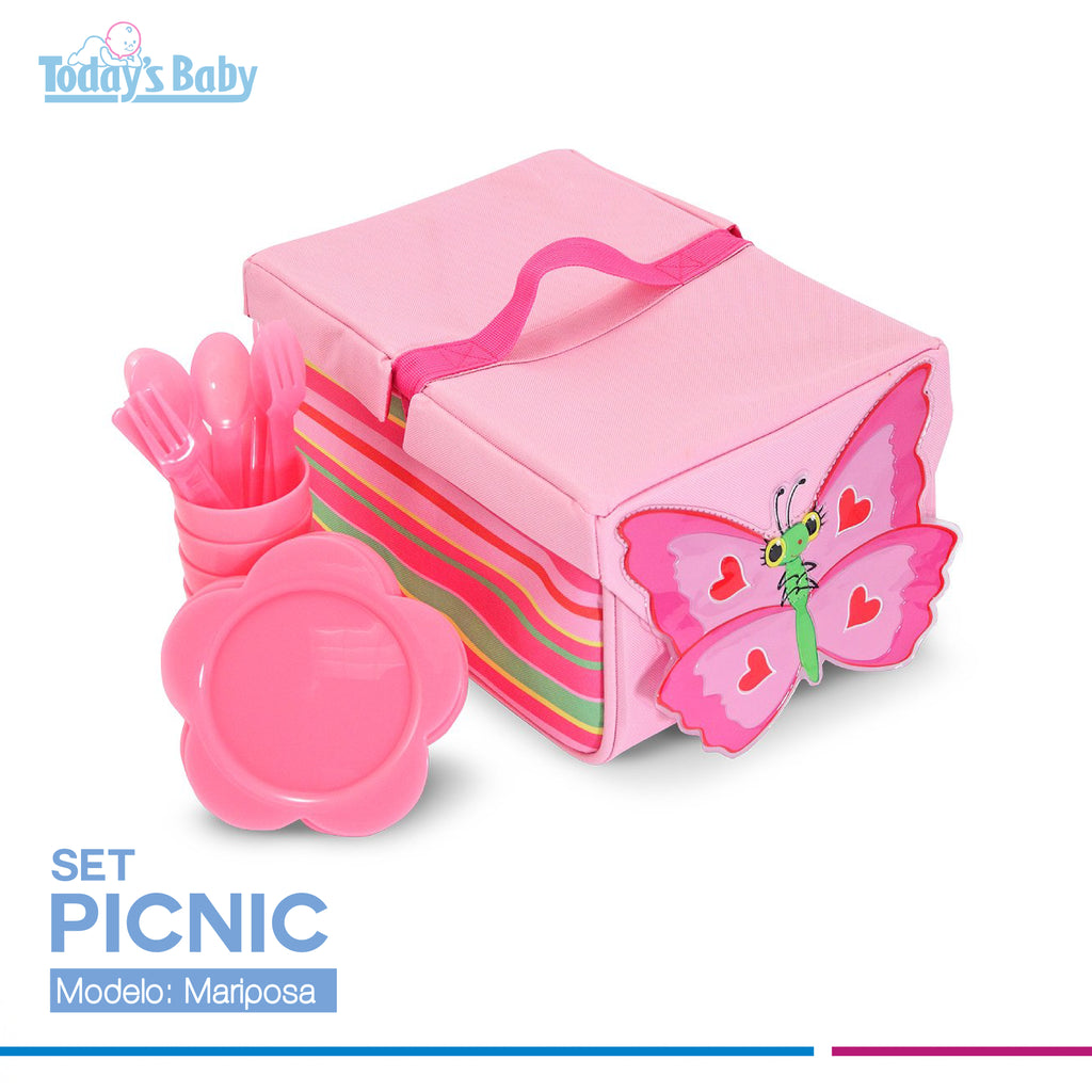 Juego de picnic Mariposa Melissa & Doug 21pzas