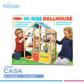 Casa de muñecas alta de madera Melissa & Doug