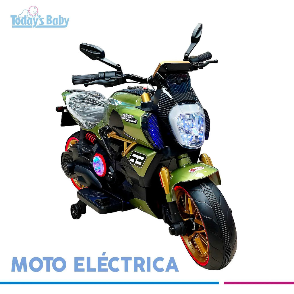 moto electrica deportiva moody 9985 para bebé