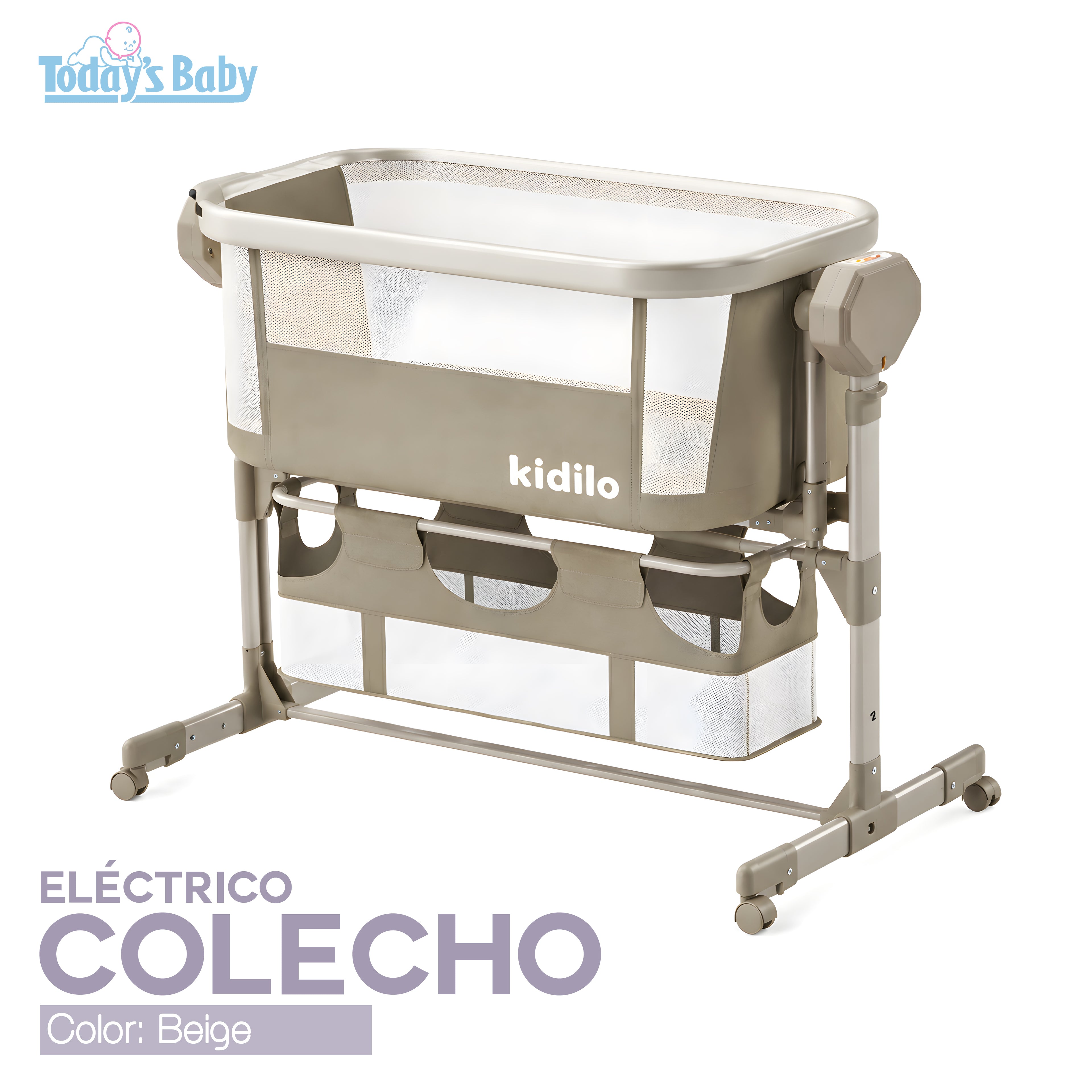 Colecho eléctrico con control Remoto Beige
