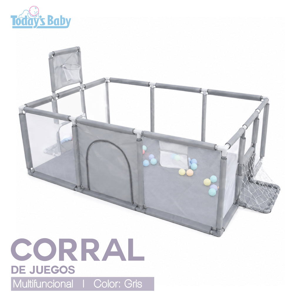 Corral de juegos multifuncional