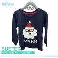 Franela suéter manga larga Santa Claus Primark 12-18m
