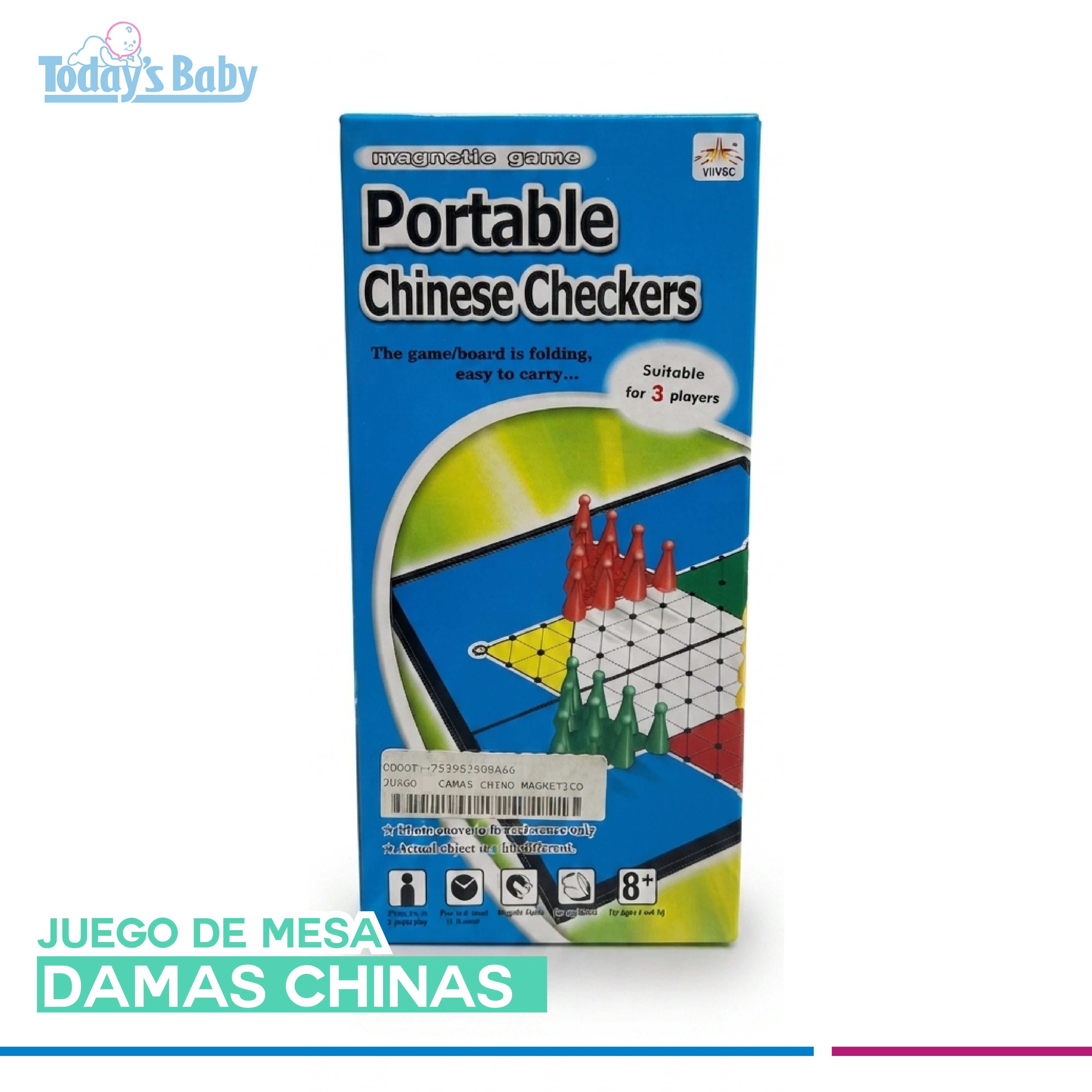 Damas Chinas magnético