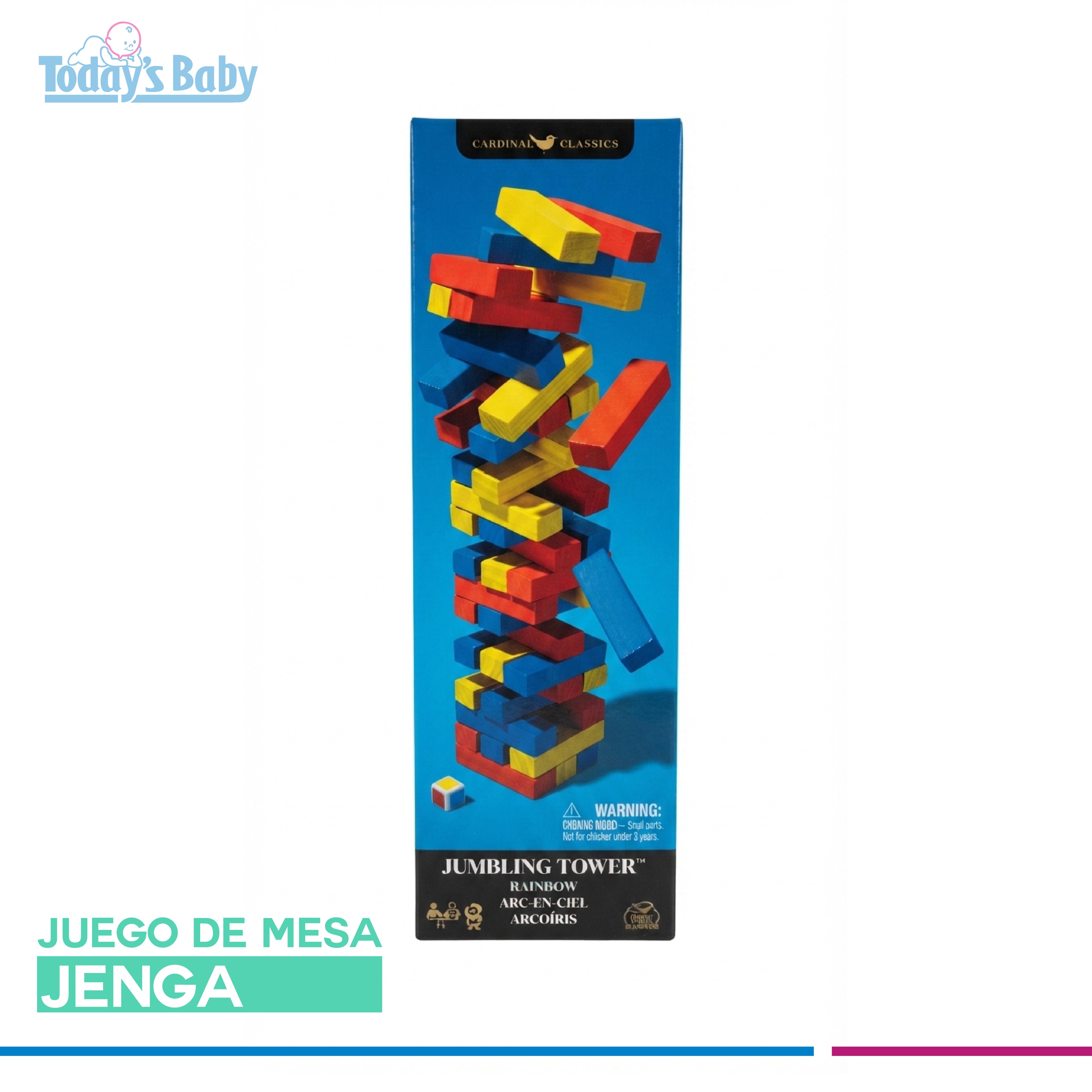 Jenga de colores