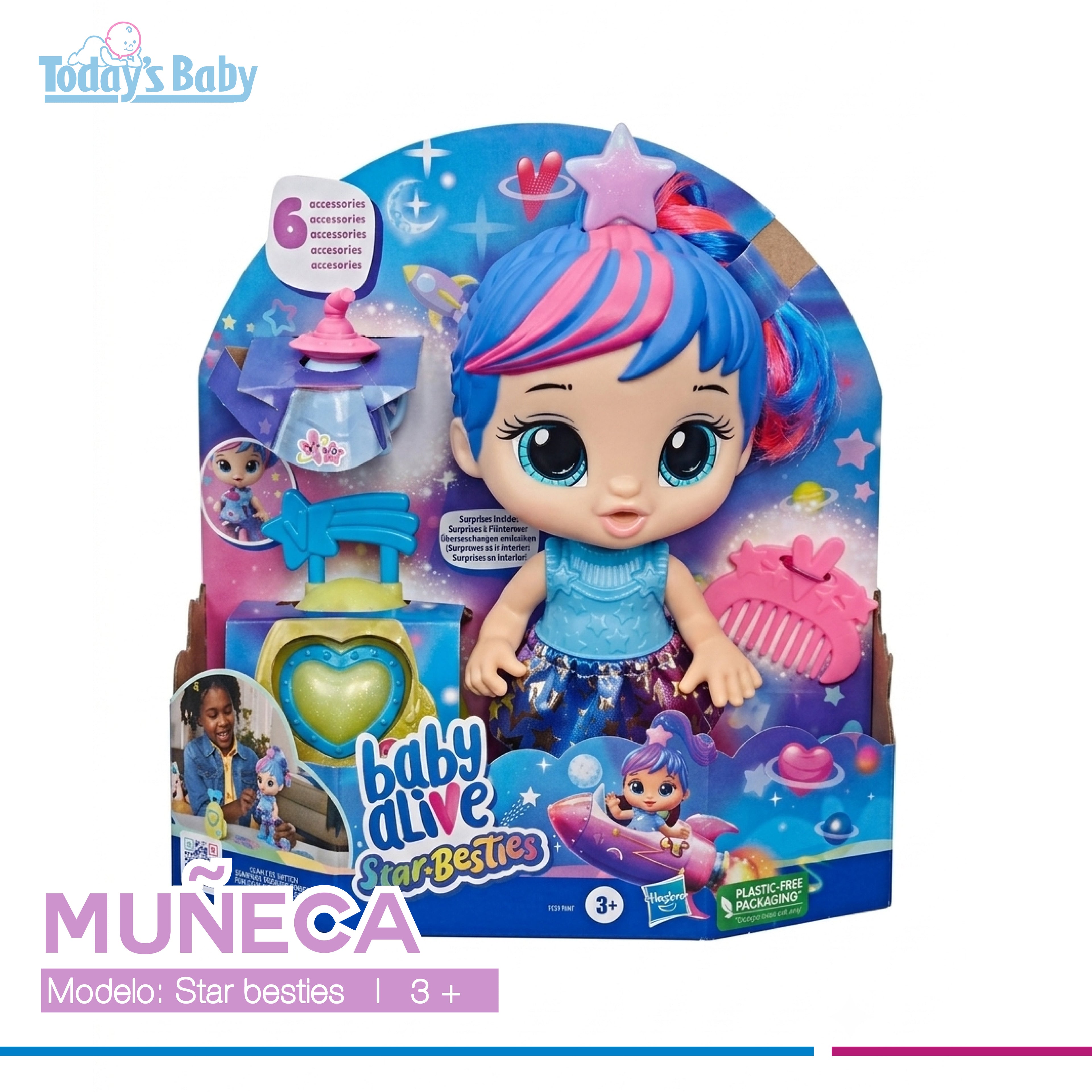 Baby Alive Star Besties Blue