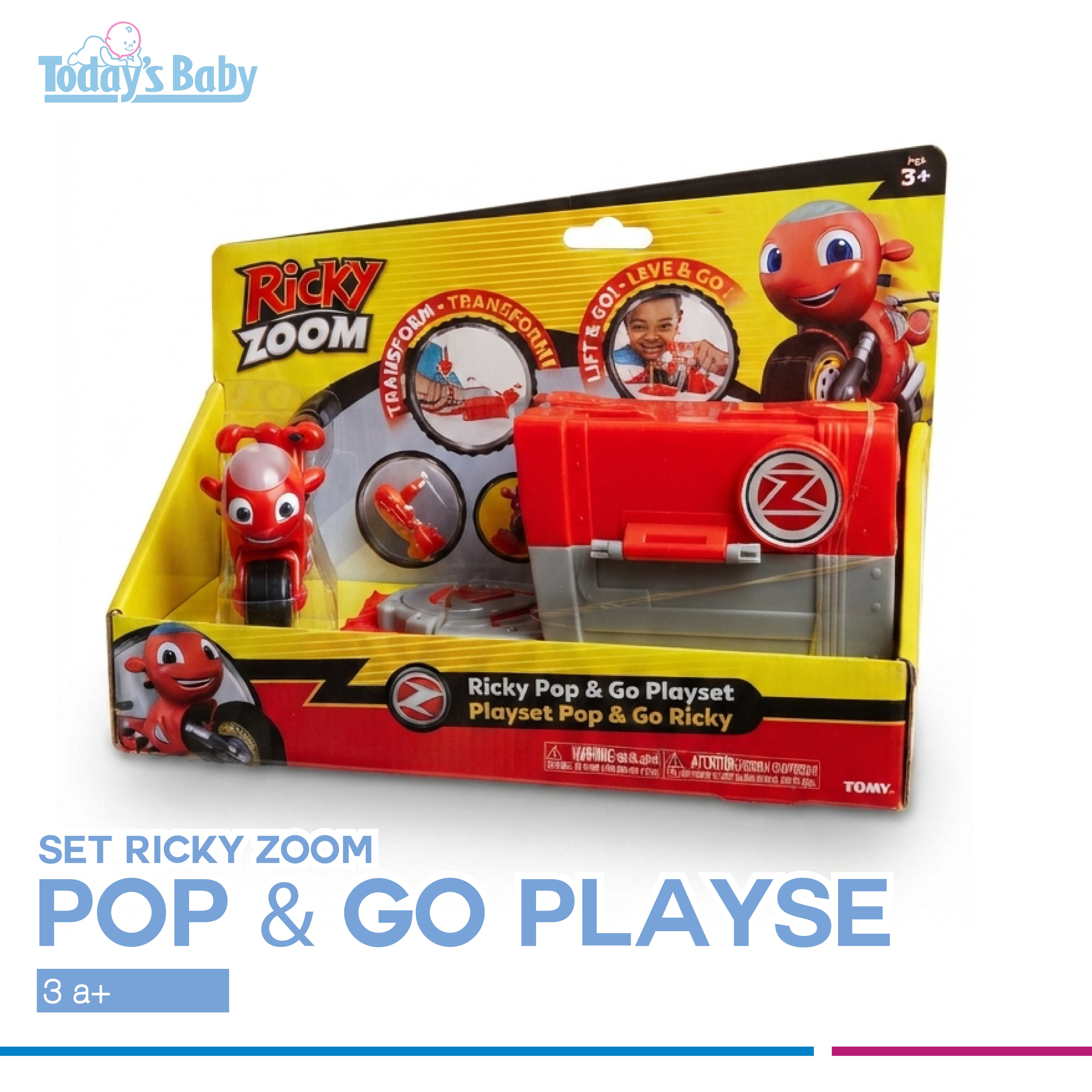 Ricky Pop & Go Playset