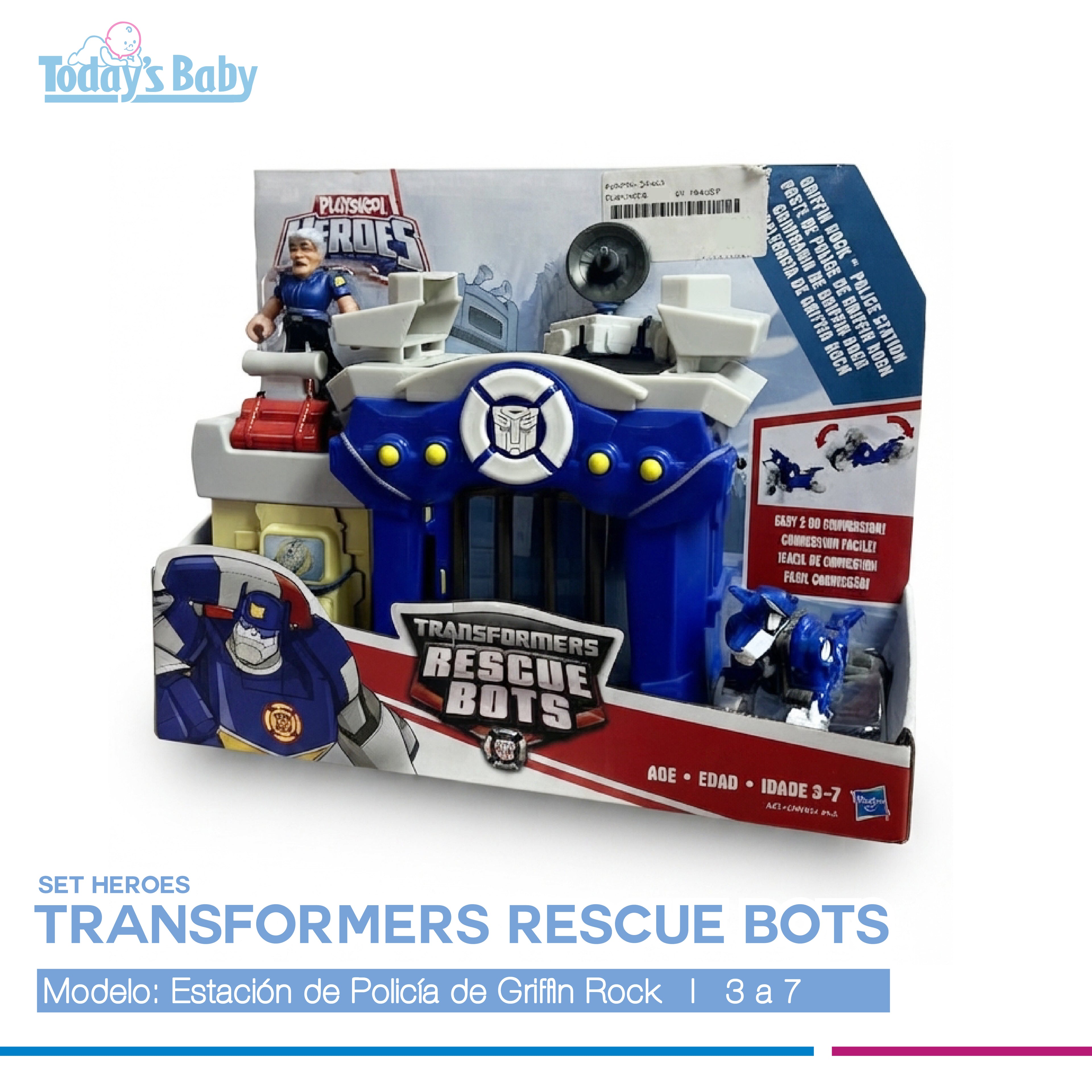 Estación de Policía Griffin Rock Transformers Rescue Bots