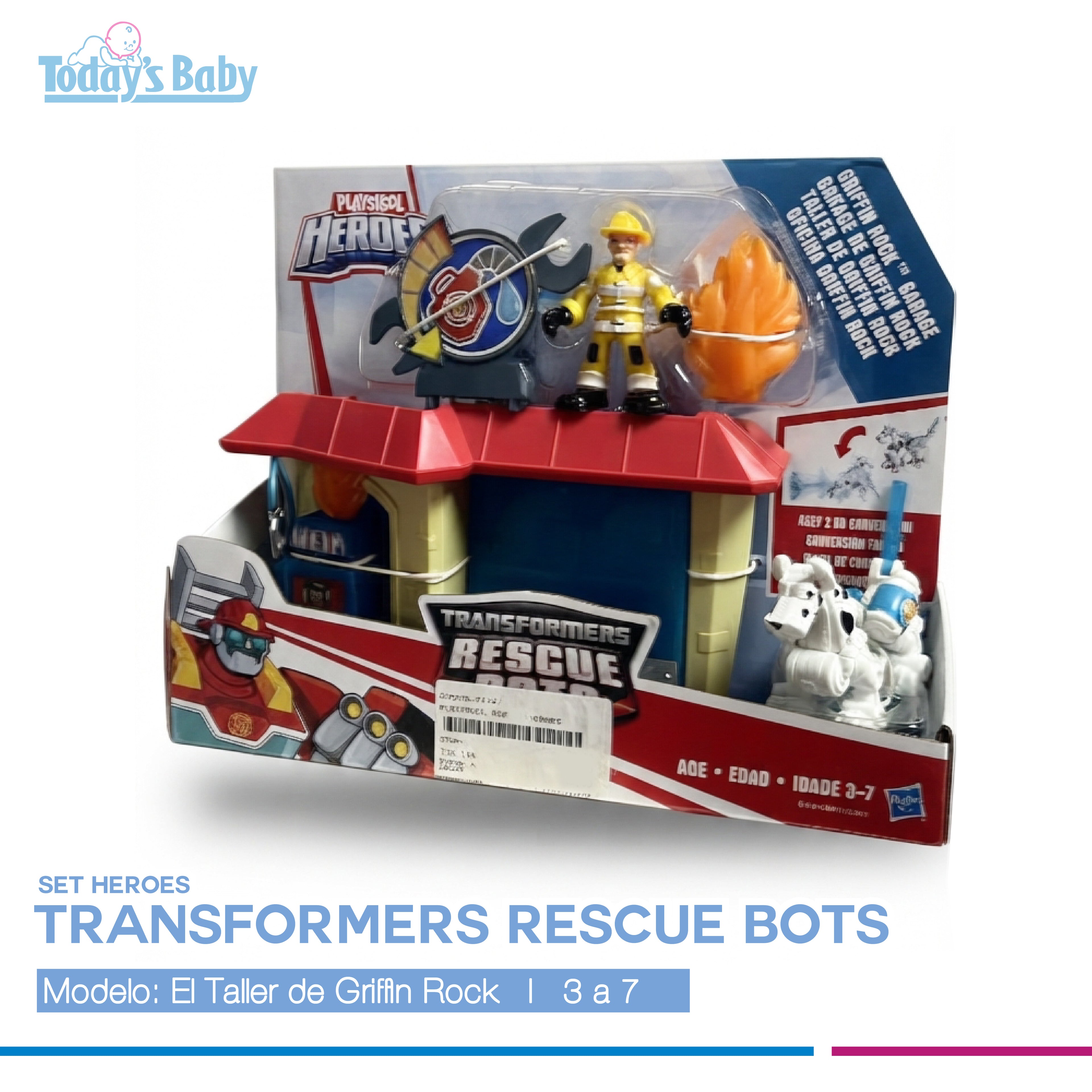El Taller Griffin Rock Transformers Rescue Bots