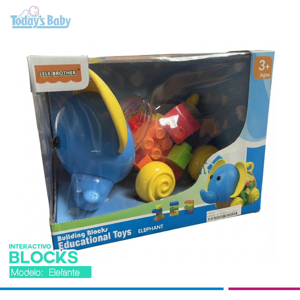 Building Blocks Elefante Educacional