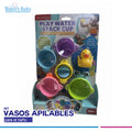 Set Vasos Apilables para el baño