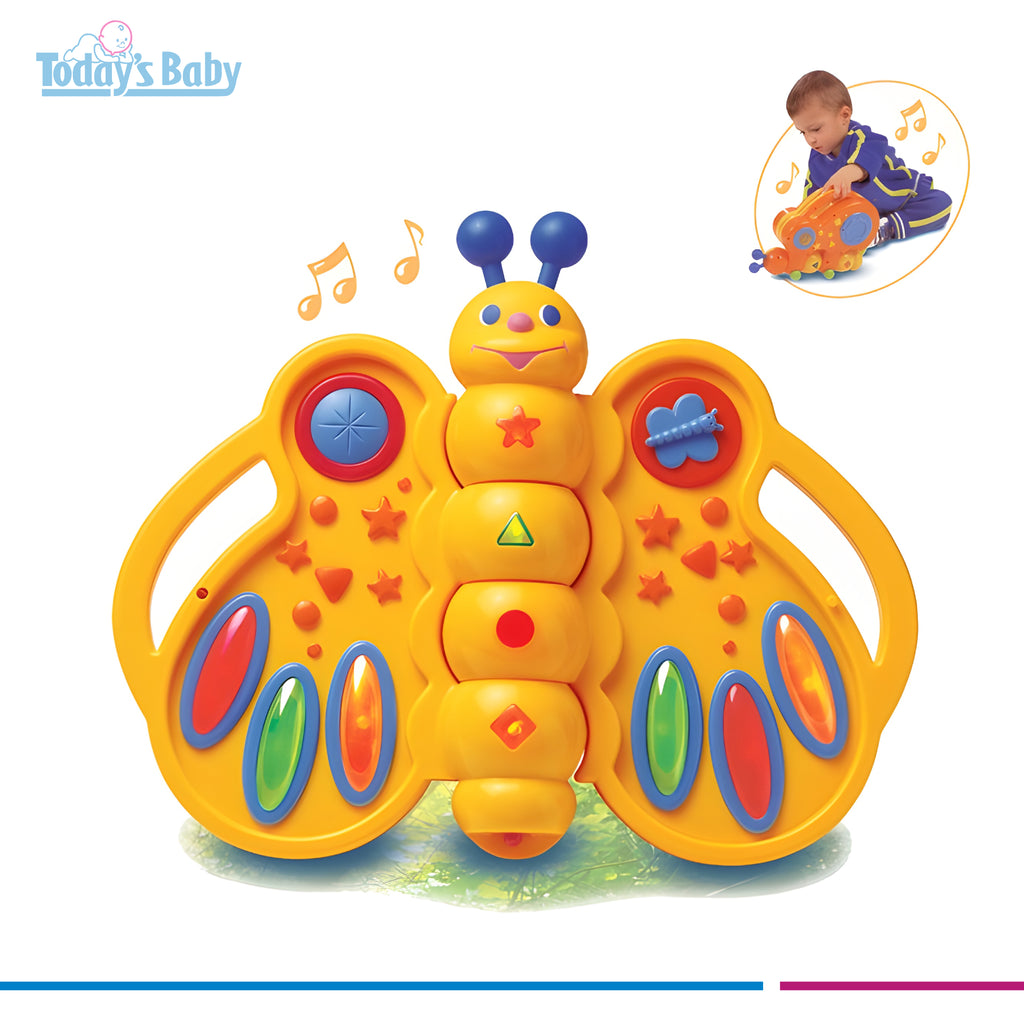 Mariposa interactiva musical para bebés