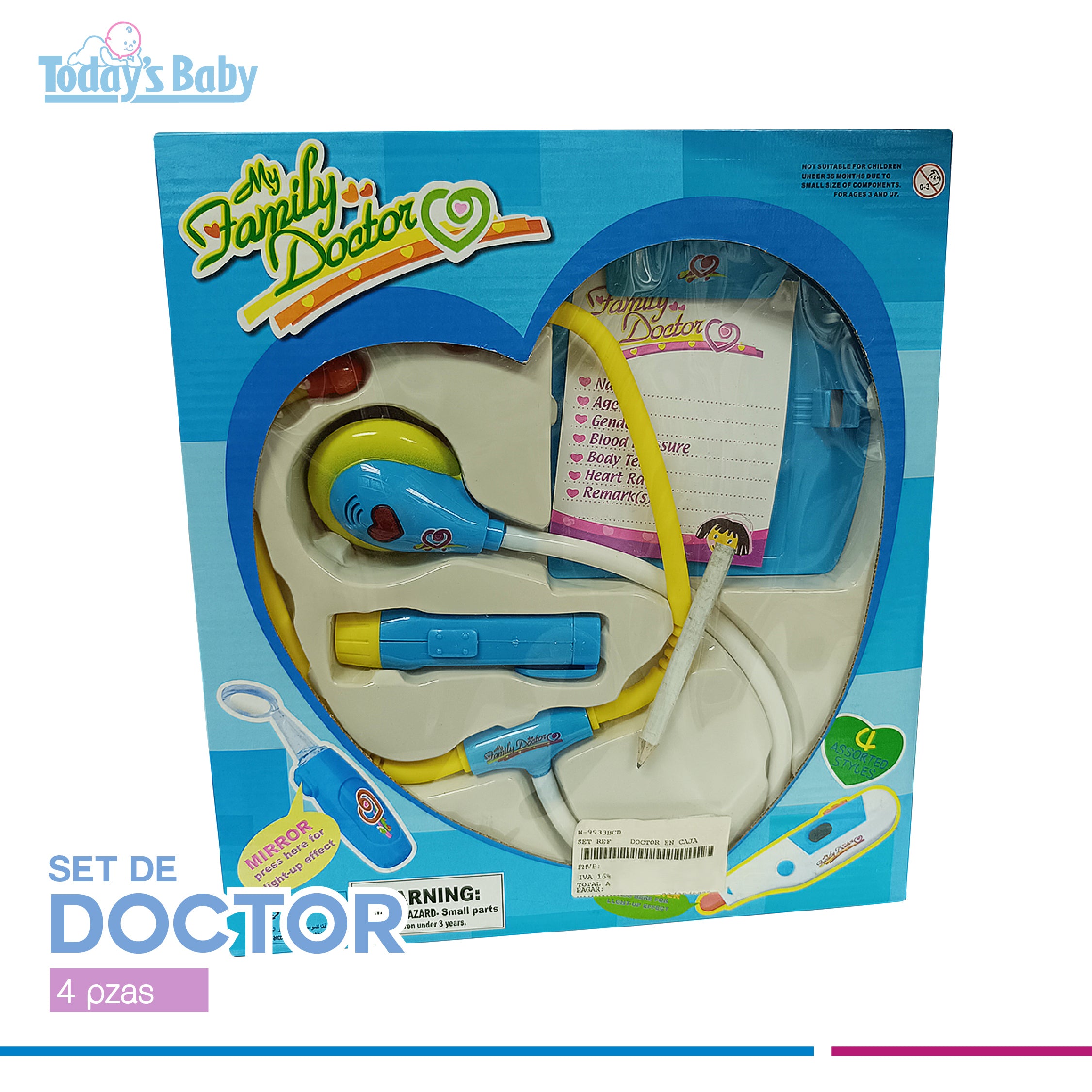 Set de juego My Family Doctor 4pzas