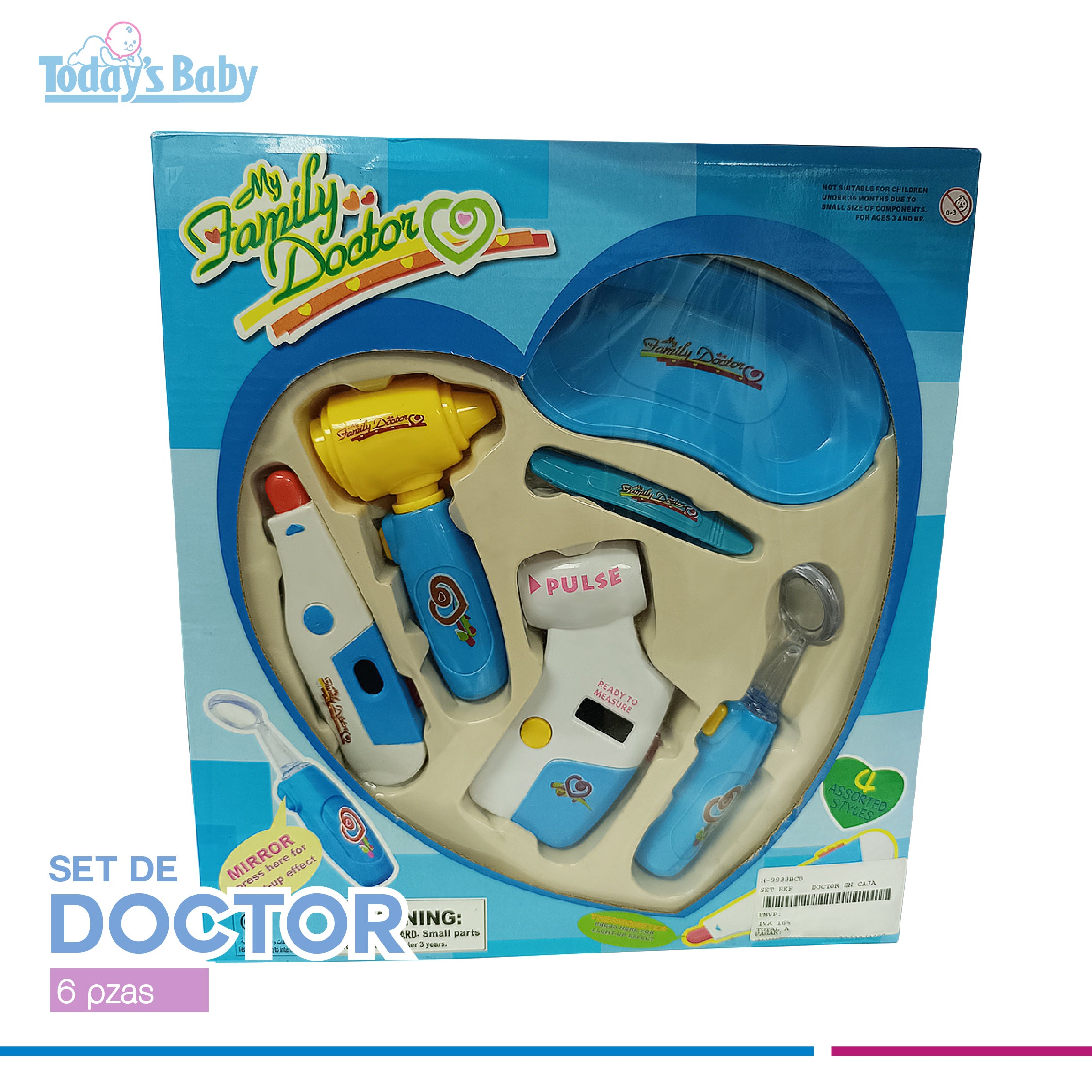 Set de juego My Family Doctor 6pzas