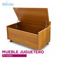 mueble juguetero de madera copia para bebé