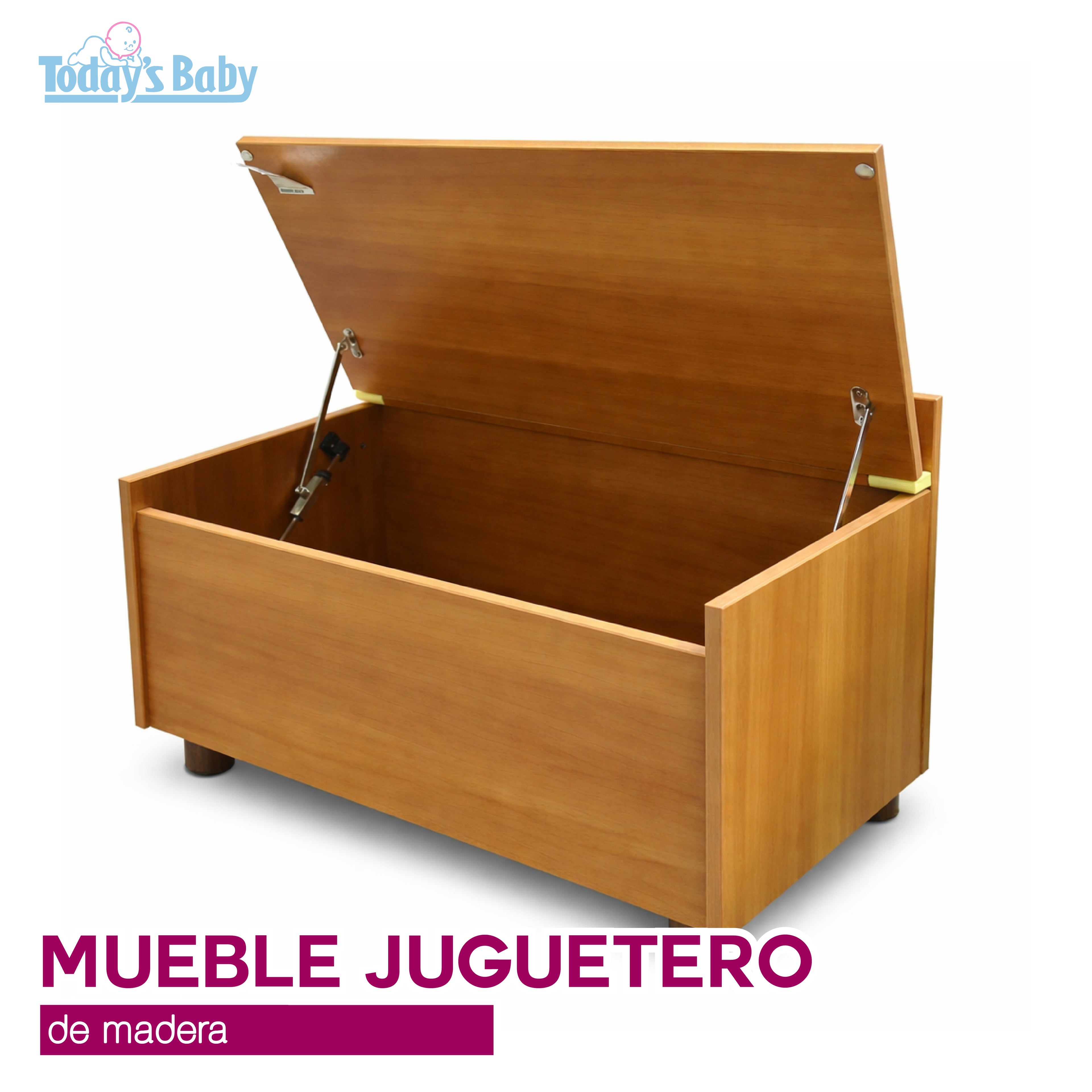 mueble juguetero de madera copia para bebé