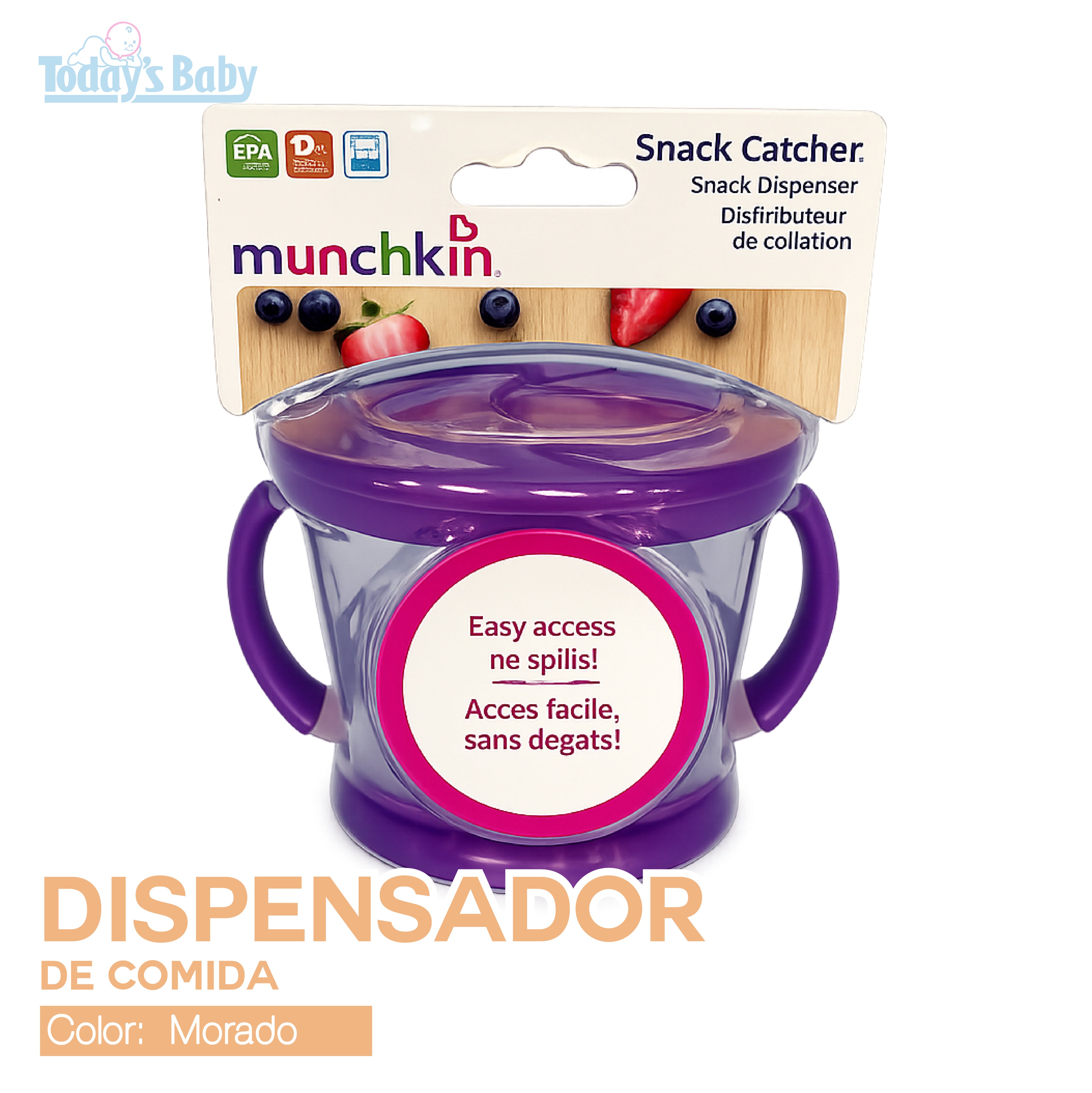 dispensador de snack munchkin copia para bebé