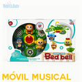 movil musical bed bell para bebé