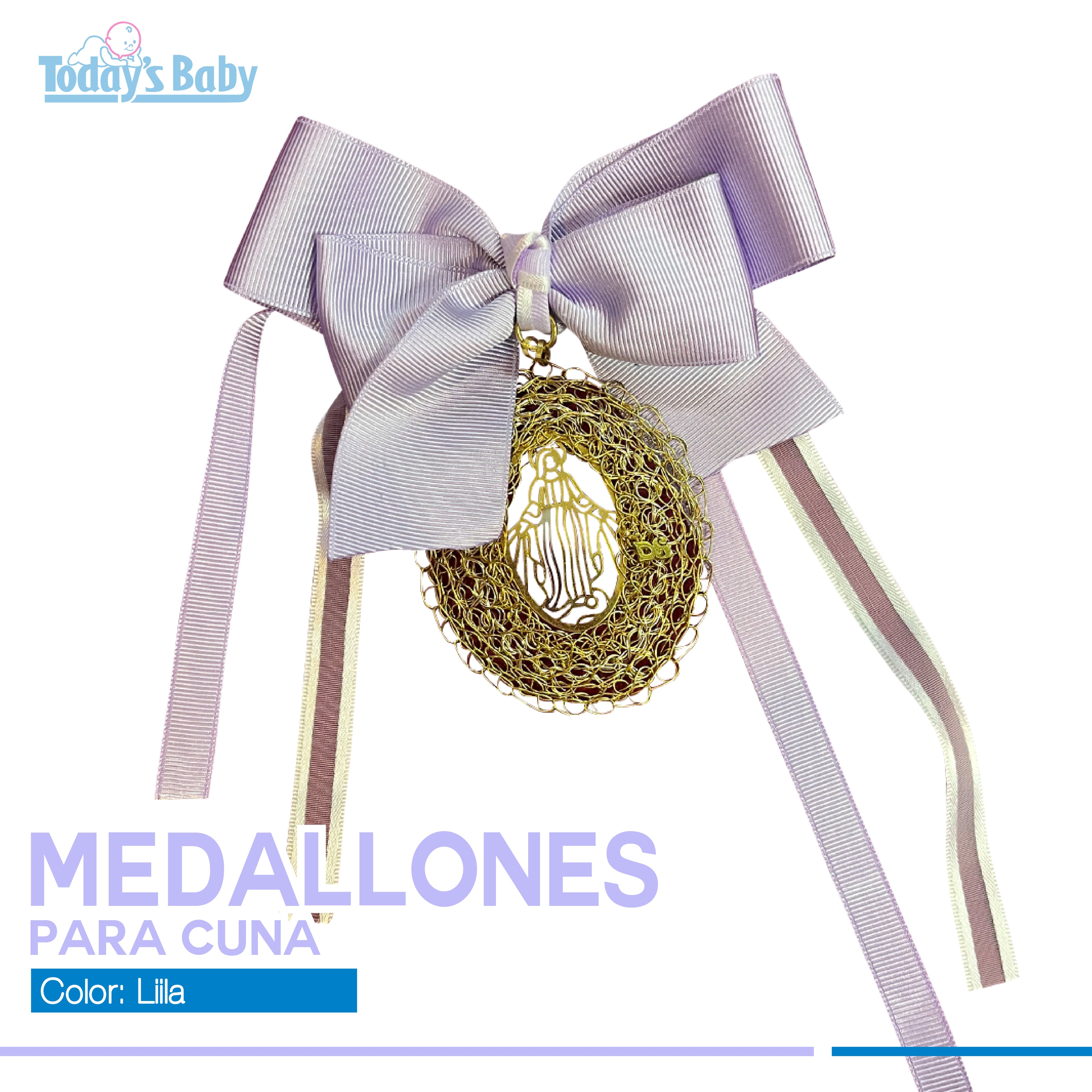 Medallon para cuna Lila
