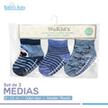 set de medias wakid´s 6-12m para bebé