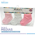 set de medias wakid’s 0-6m para bebé