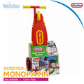 monopatín scooter little tikes con asa extraible para bebé