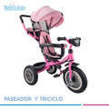 Triciclo Paseador Adventure 5 en 1 Rosado