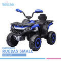 Cuatrimoto eléctrica Ruedas Small Azul