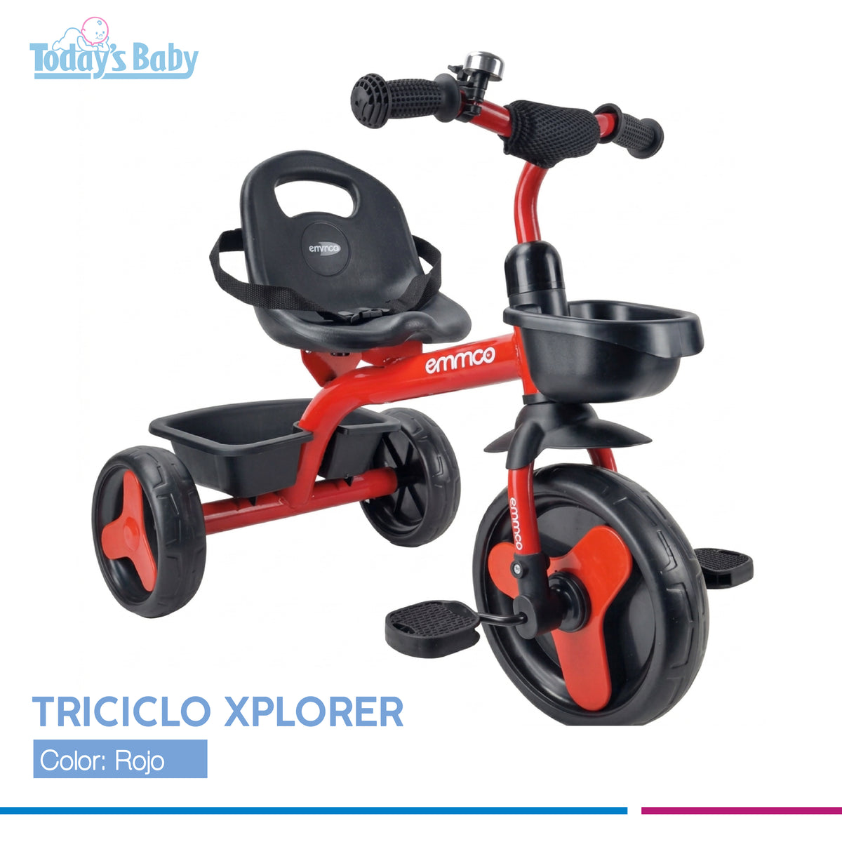 Triciclo Xplorer Rojo