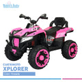 Cuatrimoto Eléctrica Xplorer Rosada