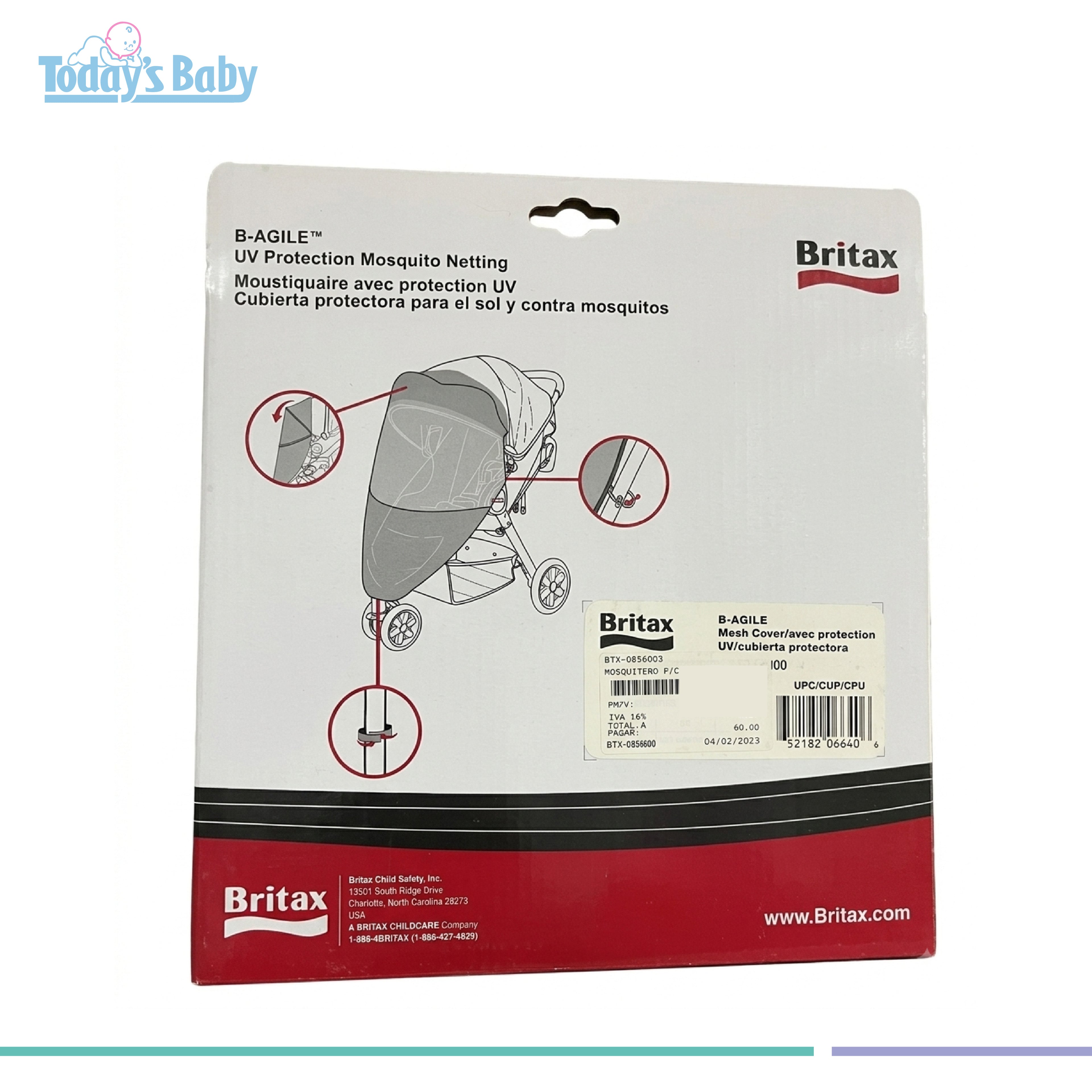 Mosquitero de coche Britax