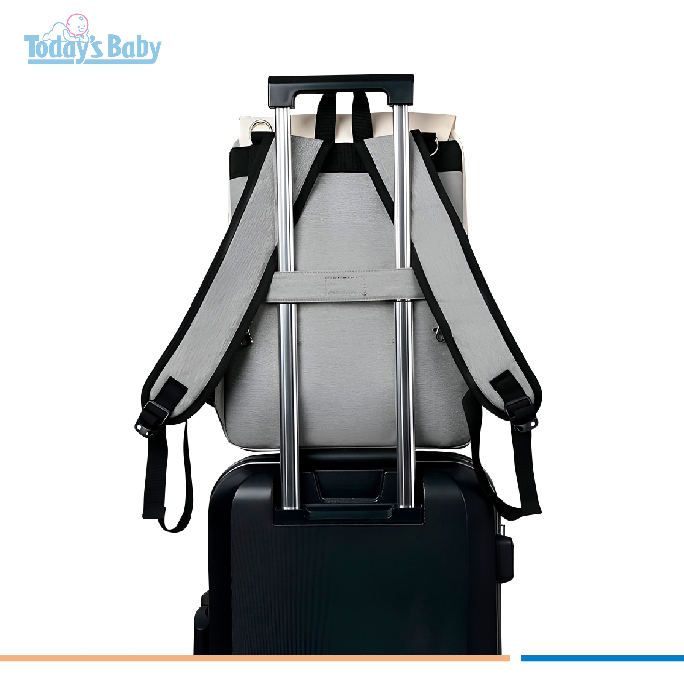 pañalera joy tipo morral cute babies para bebé