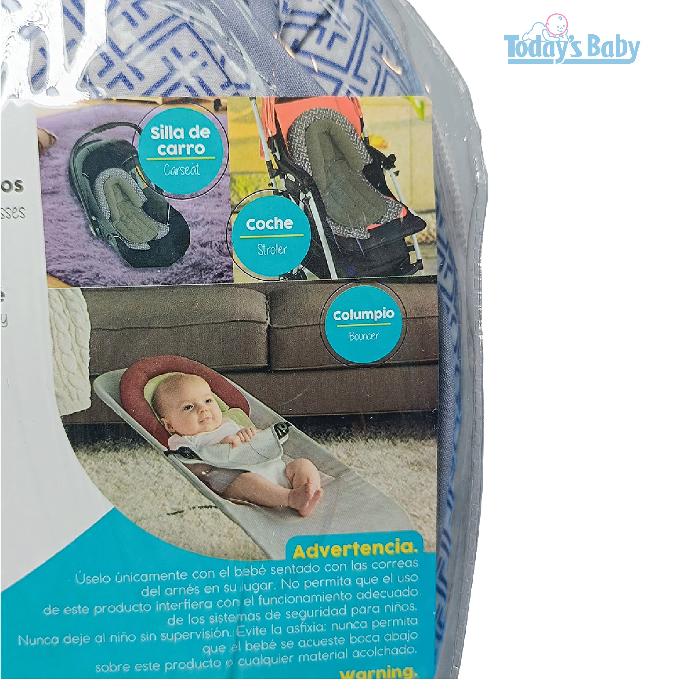 almohada de soporte para cuello y cuerpo para bebé