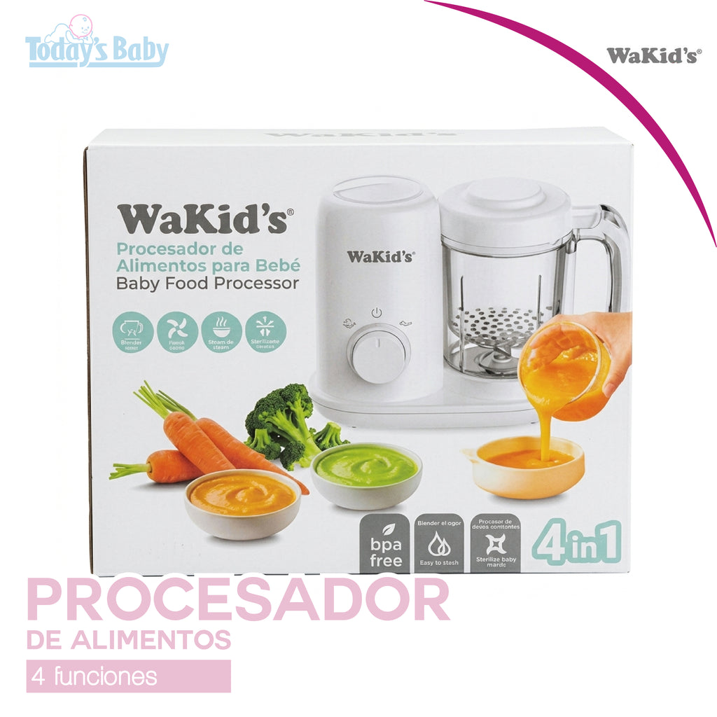 Procesador de alimentos para bebé Wakid´s