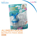Alimentador de fruta + mordedor para bebé 6m+ Cute Babies