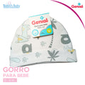 Gorro para bebé de algodón 0-4m Genial