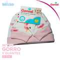 Set de Gorro y Manoplas 0-3m Genial