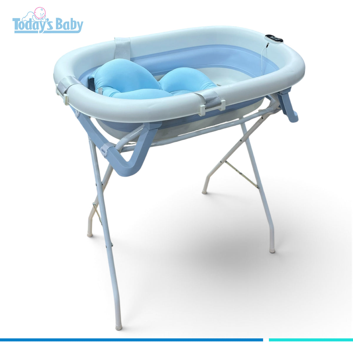 Bañera Plegable con Pedestal