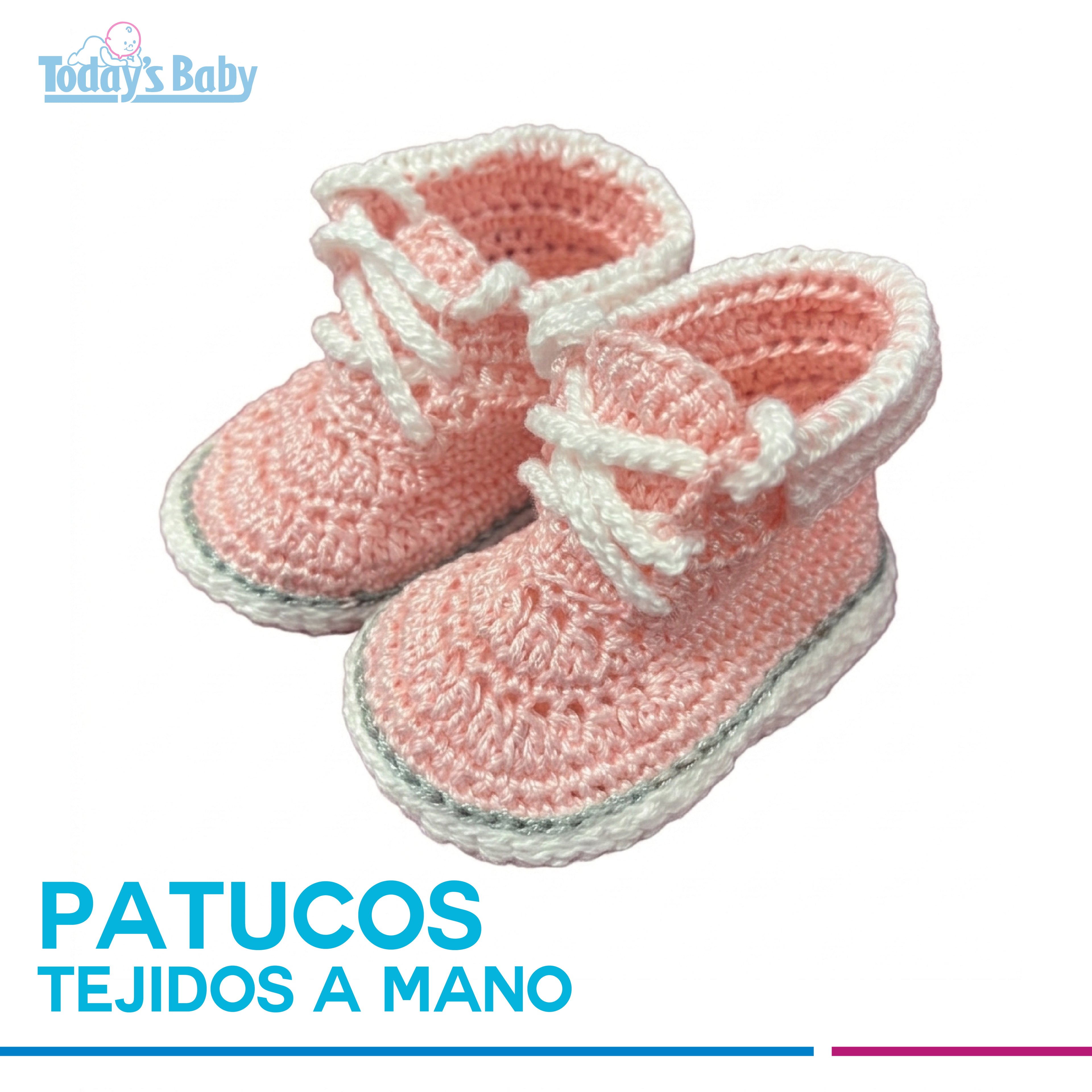Patucos tejidos a mano