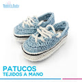 Patucos tejidos a mano