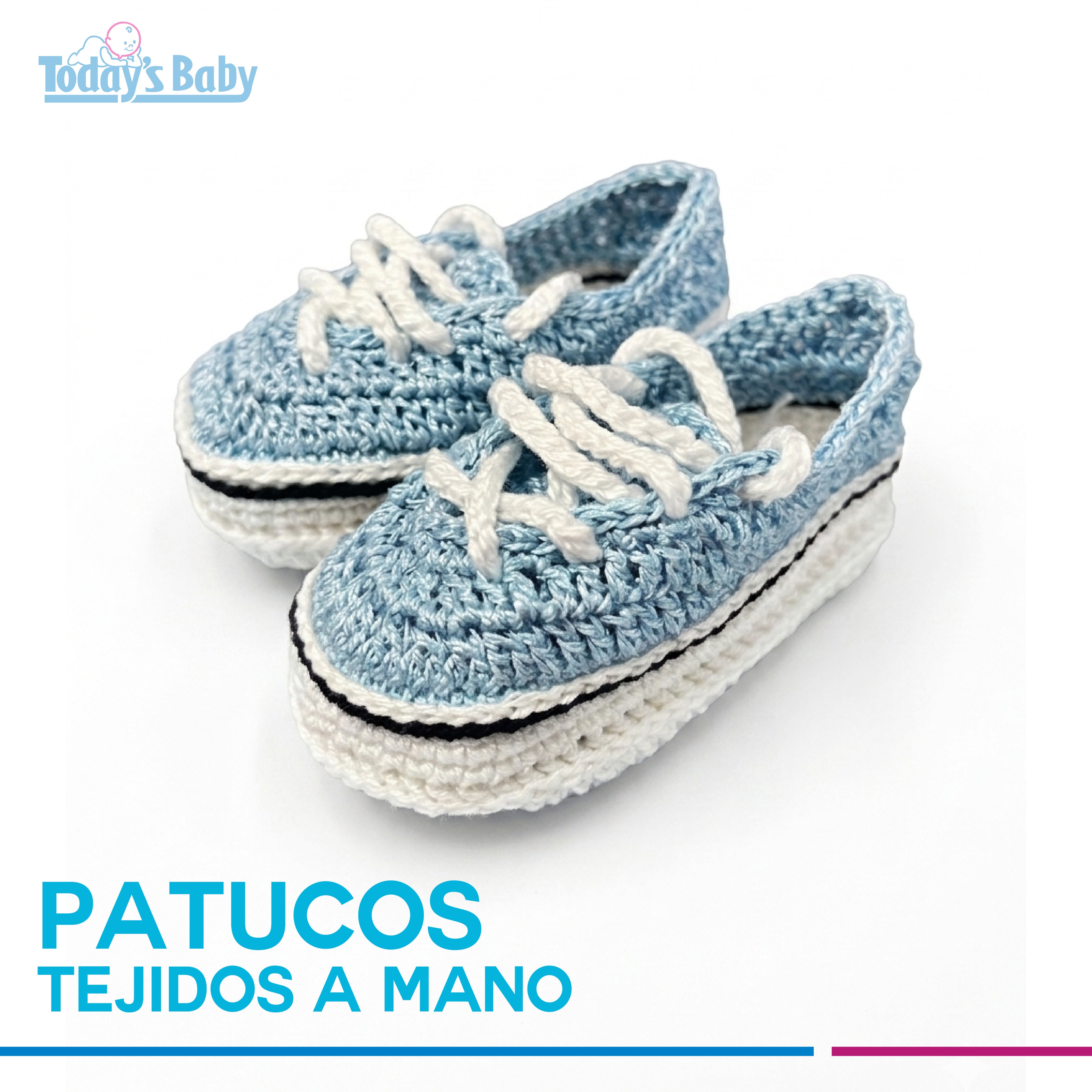 Patucos tejidos a mano