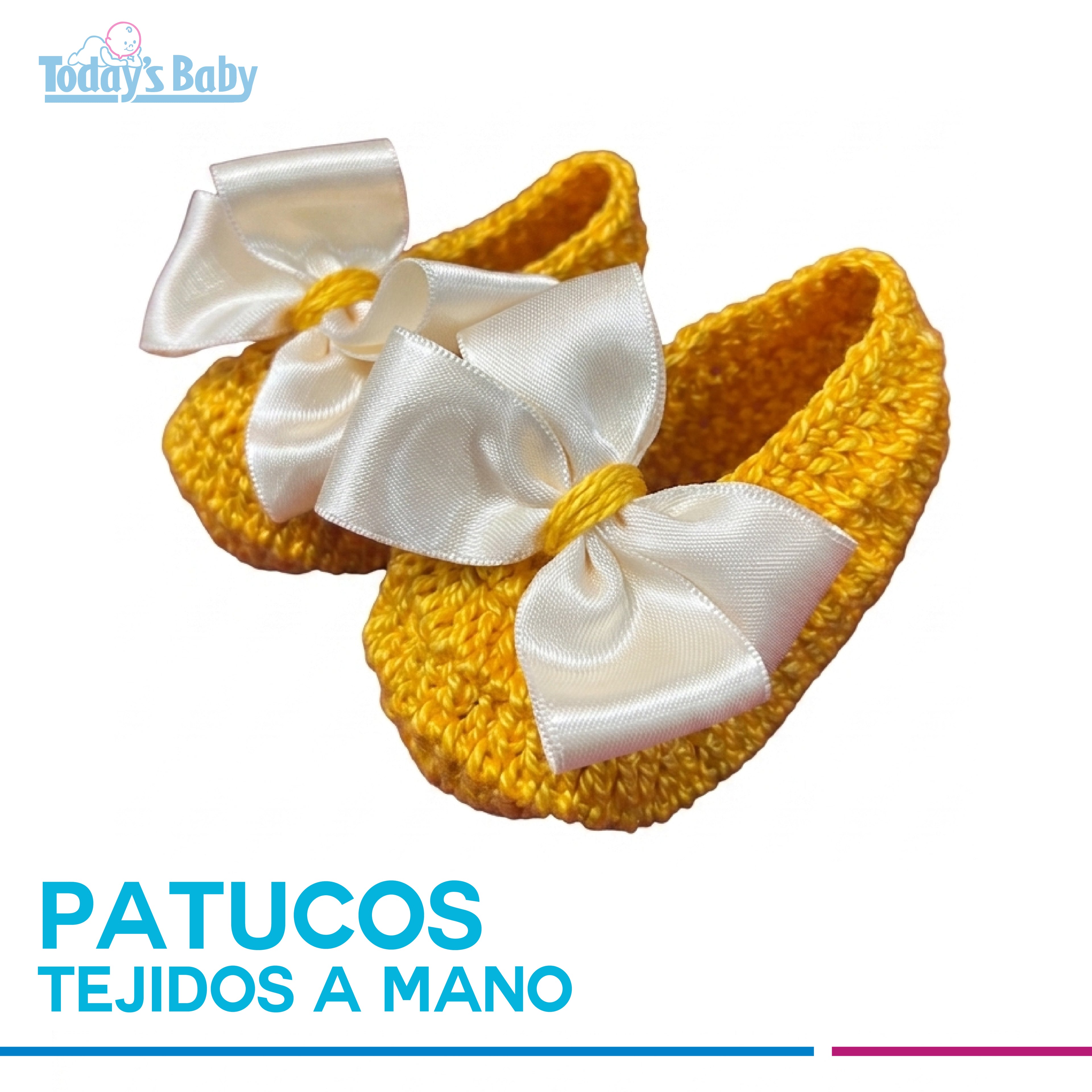 Patucos tejidos a mano