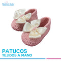 Patucos tejidos a mano